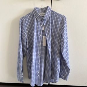 NWT Medium Trim Mizzen and Main Leeward Button Down